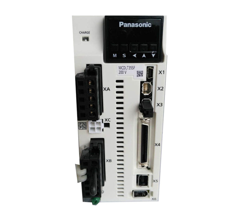 Panasonic MDDLT55SF Servo drive- A6 series- 1500Watt- Single phase200 V Ac-  Modbus (RS485/RS232) type