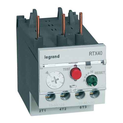 Legrand 416673 Overload relay 12 18 AMP RTX 40 for CTX3