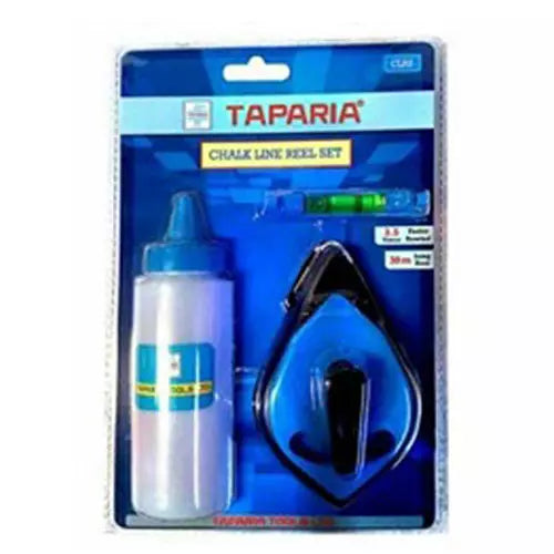 Taparia Chalk Liner Reel Set with Mini Line Level Indicator ABS, CLRS