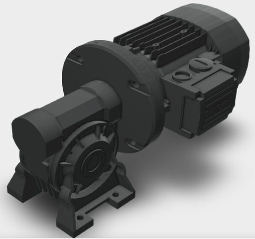 Bonfiglioli 0.37KW A: Foot mount overdriven Worm Reduction Gearbox VF49 A 60 P71 B5 B3 BE 71 B4 FDR GEARED MOTOR