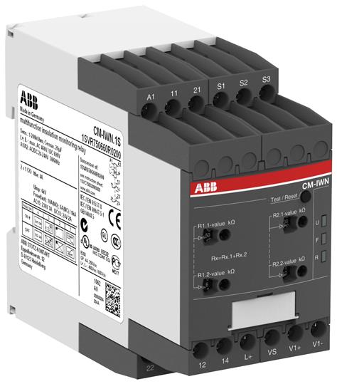 ABB 3DL Relays (LV Control Protection) 1SVR750660R0200