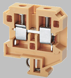 Connectwell 16 Standard Feed Through Mel Scr Terminal Block CTS16 (Pack Of 100 Qty)