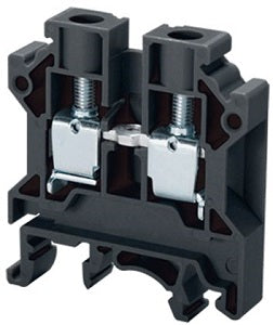 Connectwell 6.0 Standard Feed Through Pa Scr Terminal Block Blk CTS6UBK (Pack Of 100 Qty)