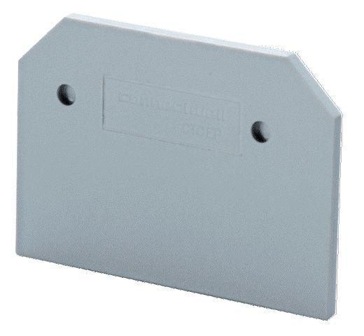 Connectwell Epas2.5 End Plt Fr As2.5 Gry Epas2.5 (Pack Of 50 Qty)