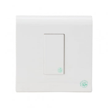 Legrand 673082 BLANKING PLATE 1 MODULE WHITE ANTIBACTERIAL SWITCHES