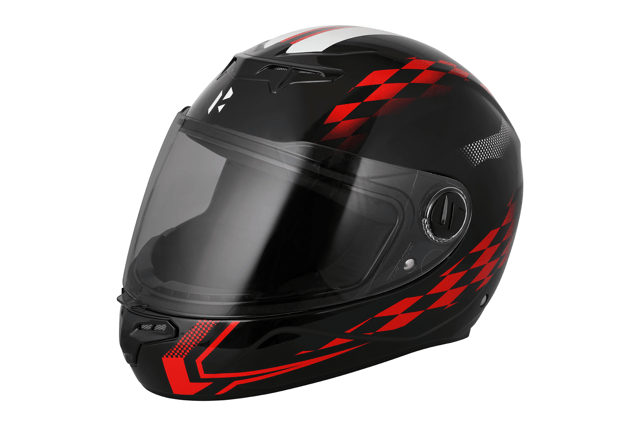 Hero Helmet Glamour Glossy Red & Black S - 99700ZZZ213S01S