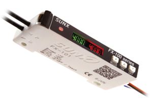 Panasonic FX 411 Sensor Digital fibre Amplifer Sensing range Red LEDNa NPN Output