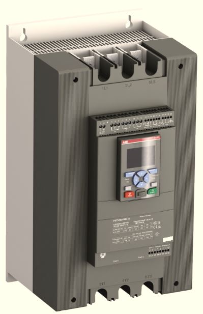 ABB PSTX Three Phase controlled 300 A 208 600V Softstarter 250hp 160Kw PSTX300 600 70 1