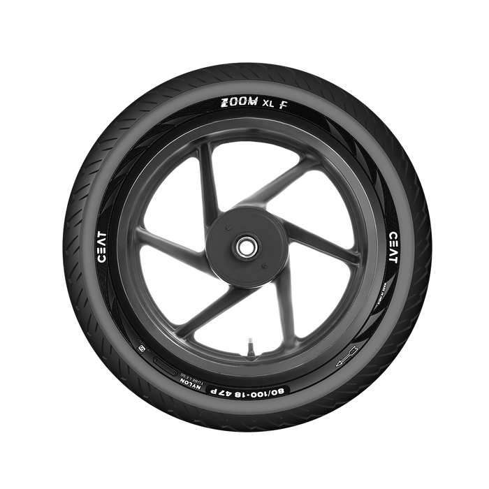 CEAT Zoom XL F80/100-17 46P Bike Tyres