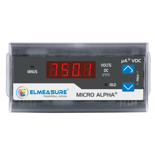 Elmeasure Micro DC Volt Meter 4 Digit LED Display ?ALPHA VDCCL0.5100VDC