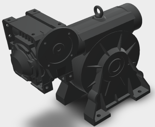 Bonfiglioli WVF 63130 P 960 P80 B5 B3 DOUBLE WORM REDN.GEAR BOX WVF63130P960P80B5B3